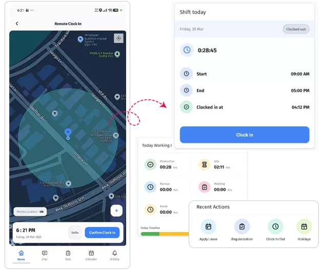 Smart Attendance & Geo Tracking
