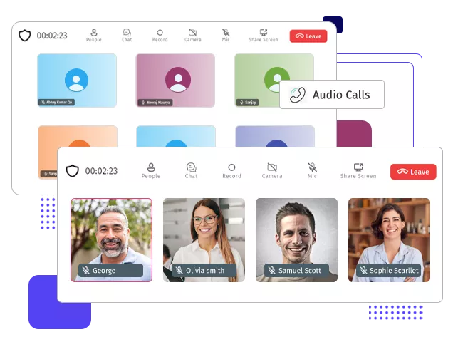 Audio Video Call Features