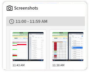 Screenshot Monitoring