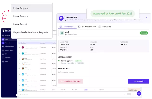 Leave & Holiday Automation