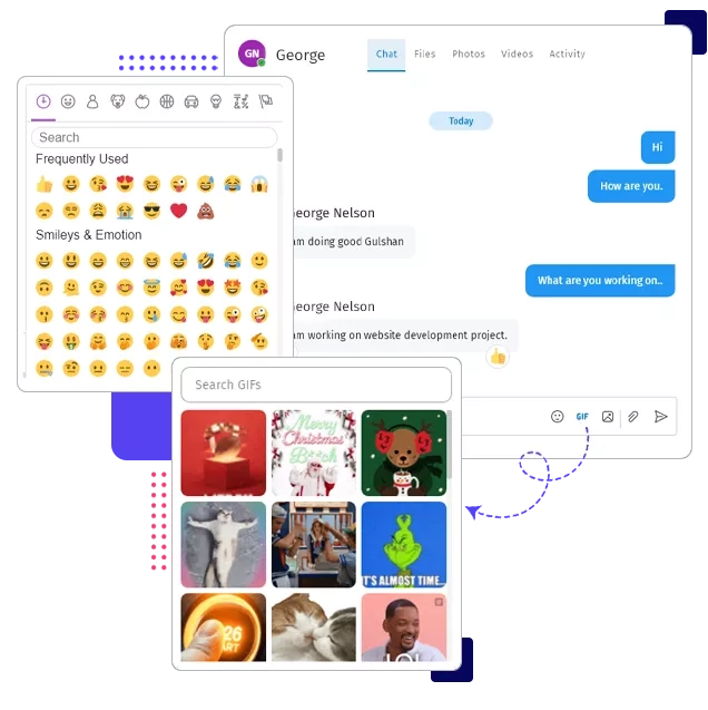 Emote with Emojis, GIFs & Stickers