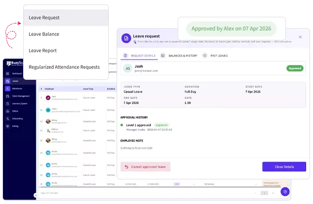 Leave & Holiday Automation
