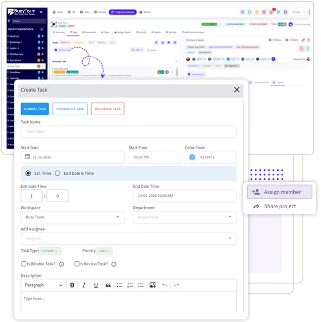 Seamless Task and Project Management