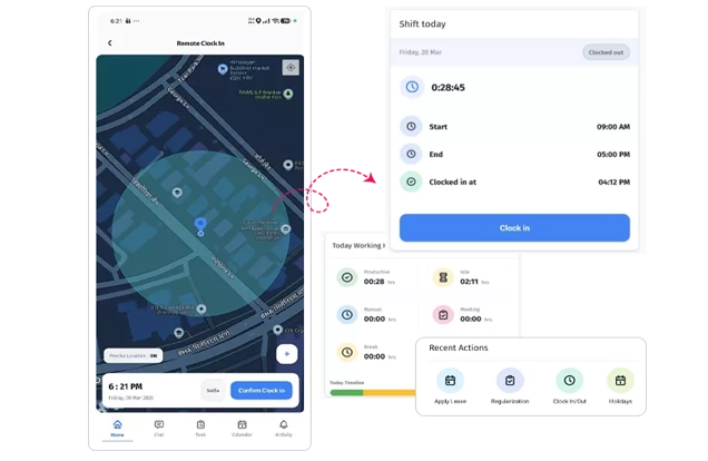 Smart Attendance & Geo Tracking