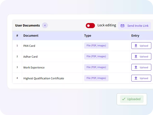 Keep Your Documents & Assets Organised